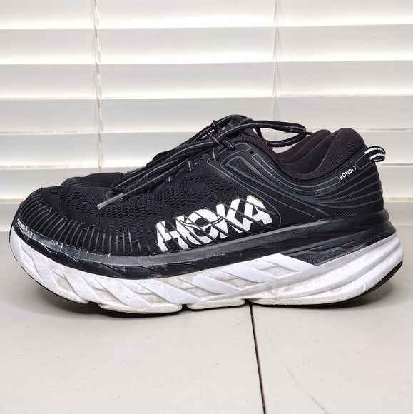 Hoka One One Bondi 7 Men's Training Running Athletic Shoes Sz 9.5 - Picture 2 of 15
